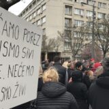 Protest pijačnih prodavaca: Okupljanje okončano nakon predaje zahteva 3