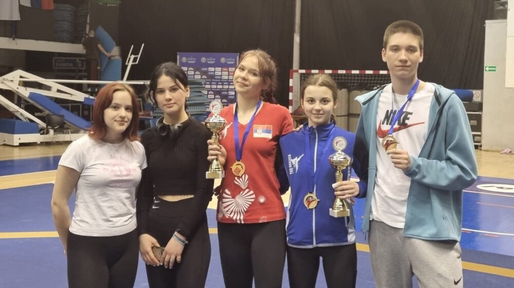 Od sedam takmičara tri zlata jedna bronza 1