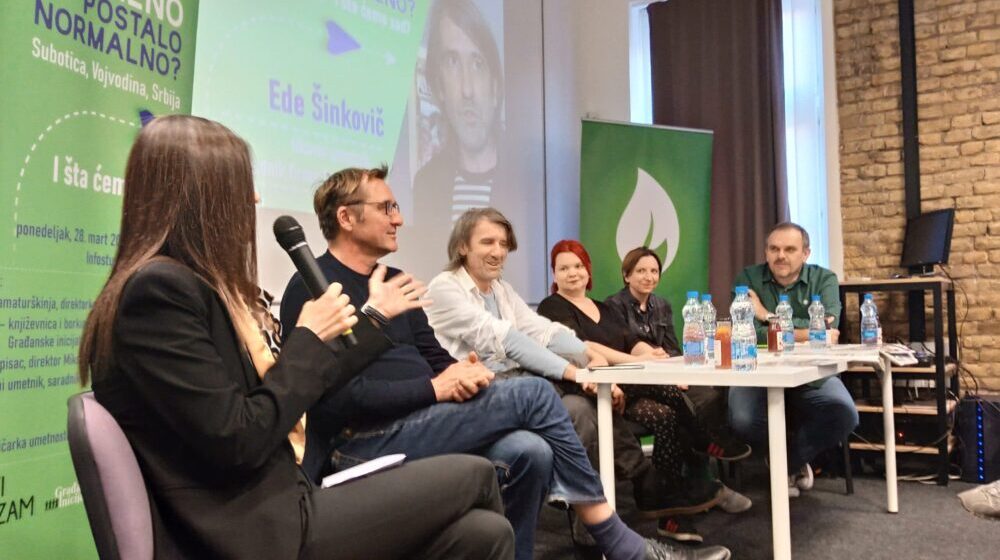 Održana tribina “Kako je nenormalno postalo normalno?” u Subotici (VIDEO) 1
