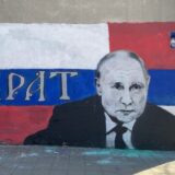 Putinov mural u centru Beograda već očišćen 8