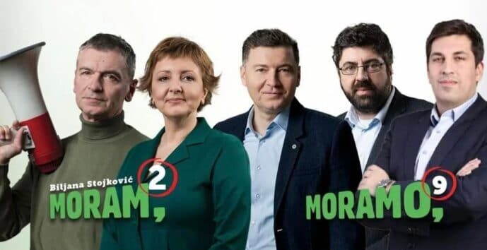 MORAMO: U Srbiji postoji nova politička snaga, zeleno-leva koalicija, došlo je novo doba 1
