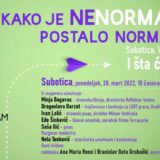 Tribina "Kako je normalno postalo nenormalno?" 28. marta u Subotici 7