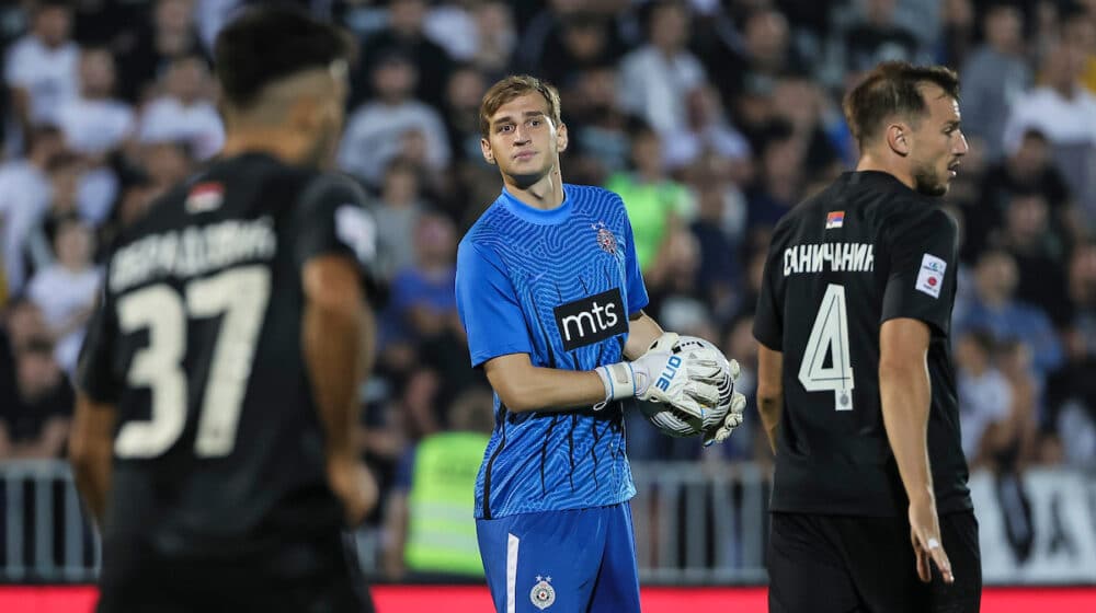 Popović ostaje prvi golman Partizana 1