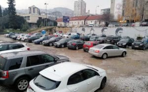 Uređenje parkinga kod stare pošte u Užicu biće završeno uoči izbora 2