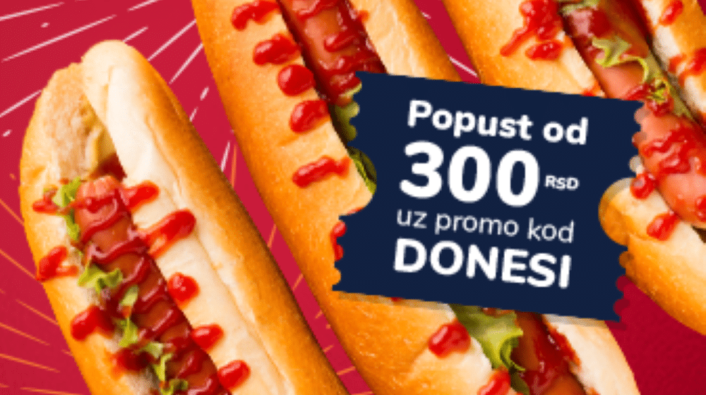 Mister D poklanja i u martu 300 dinara uz promo kod DONESI 1