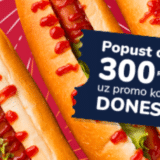 Mister D poklanja i u martu 300 dinara uz promo kod DONESI 8