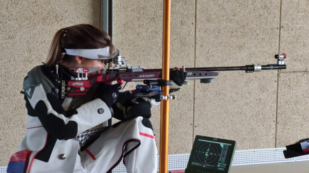 Sanja Vukašinović u finalu trostava na takmičenju u streljaštvu u Kairu 1