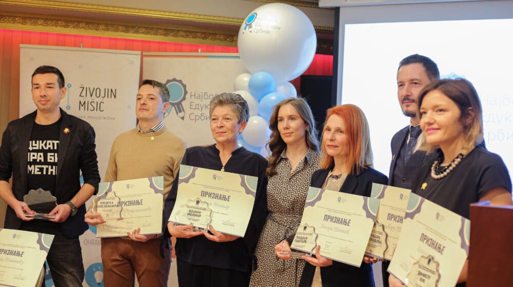 Uručena priznanja Najboljim edukatorima Srbije 1