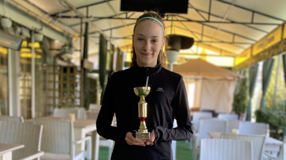 Kikinda: Staša Terzić vicešampioka otvorenog prvenstva u Novom Sadu 1