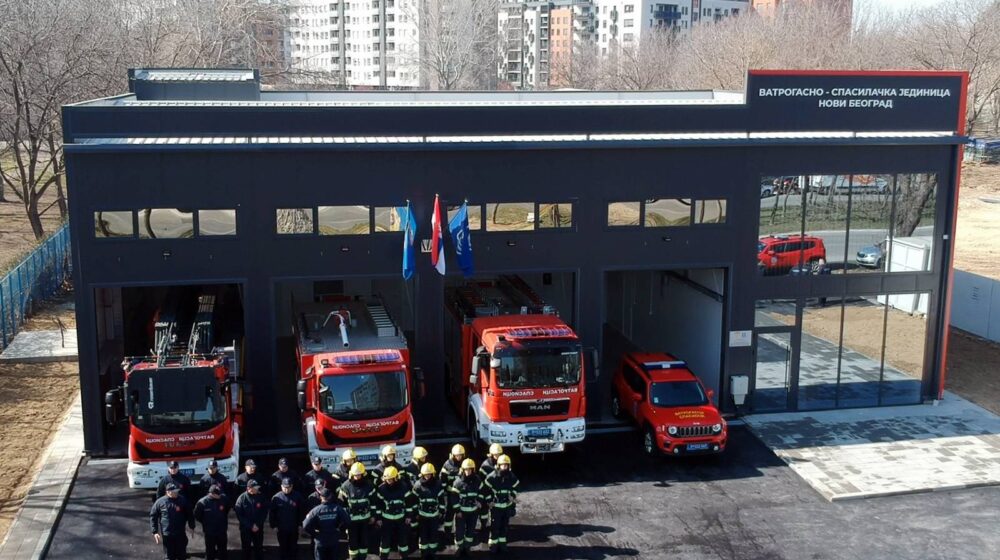 Otvoren novi objekat Vatrogasno-spasilačke jedinice Novi Beograd 1