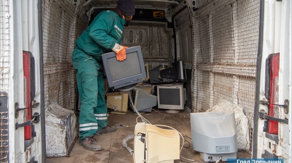 U Zrenjaninu počelo probno prikupljanje elektronskog otpada 1