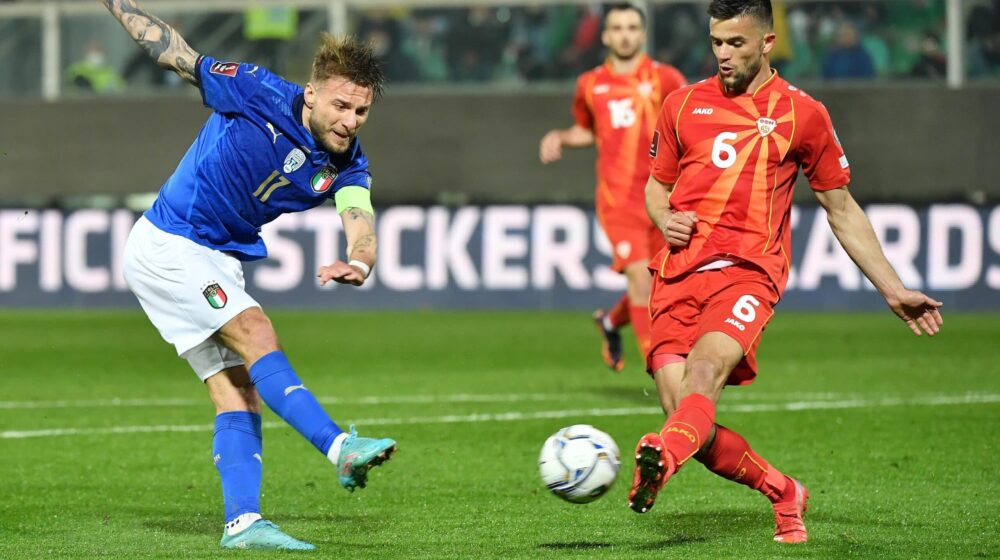 Fudbaleri Severne Makedonije pobedili Italiju u kvalifikacijama za SP 1