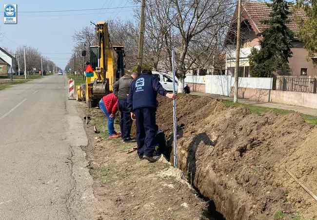 Zrenjaninski Vodovod nastavio radove na kanalizacionoj mreži u selima 1