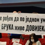 Zaječar: Odbornici opozicije Nenada Ristovića dočekali transparentom 5