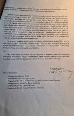 "Postali smo privezak SNS, podrška Vučiću umiranje partije": Lokalni funkcioner SPS pismom podneo ostavku na sve funkcije 3