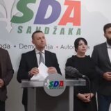 Konferencija za medije stranke SDA Sandžaka
