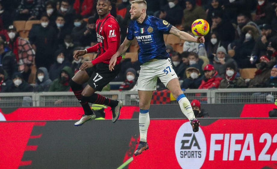 Remi Milana i Intera u prvom polufinalnom meču Kupa Italija 1