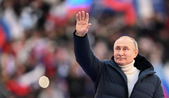 Putin na mitingu u Moskvi