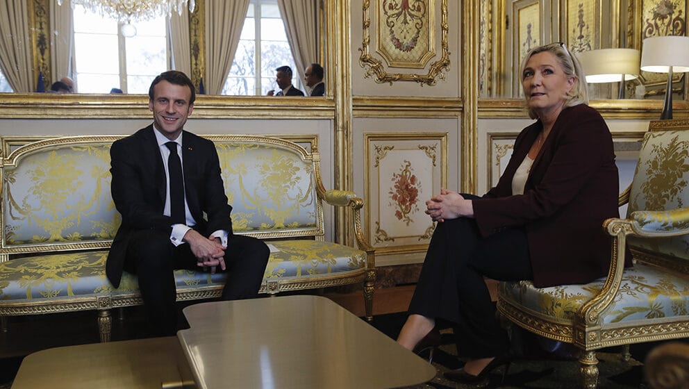 Danas TV duel Makrona i Marin Le Pen uoči drugog kruga predsedničkih izbora 1