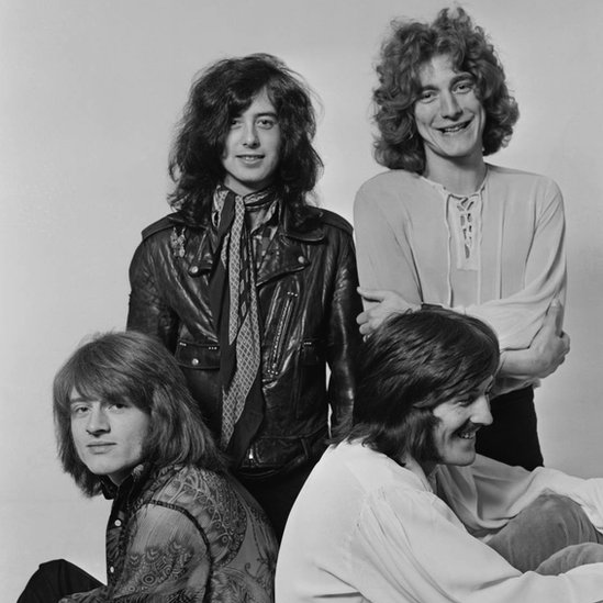 Muzičke tužbe: Zvezde i pesme koje su ih odvele na sud 8 Grupna fotografija grupe Led Zeppelin, London, decembar 1968.