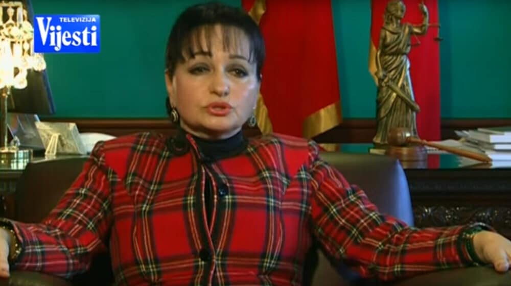 Vesna Medenica osuđena na šest meseci zatvora 1