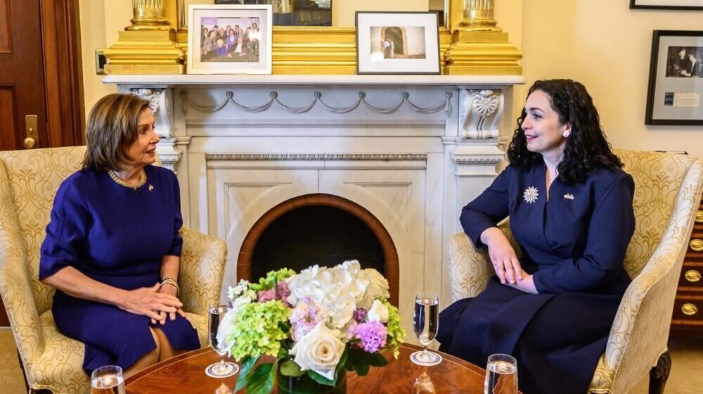 Osmani sa Nensi Pelosi razgovarala o saradnji Kosova i SAD 1