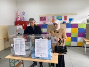 Sulejman Ugljanin sa suprugom