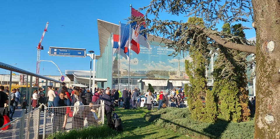 Beogradski aerodrom "Nikola Tesla" evakuisan zbog dojave o bombi 1