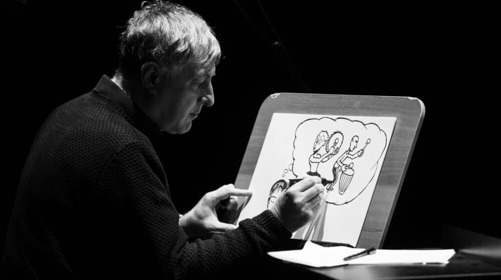 Aleksandar Zograf u Muzeju Jugoslavije 1