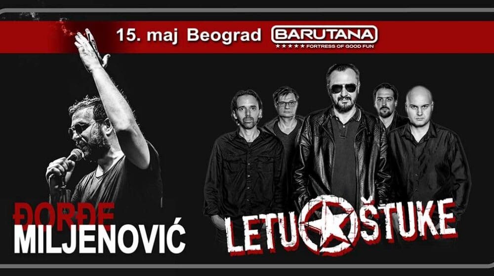 Koncerti Letu Štuke i Đorđe Miljenović u Barutani 1