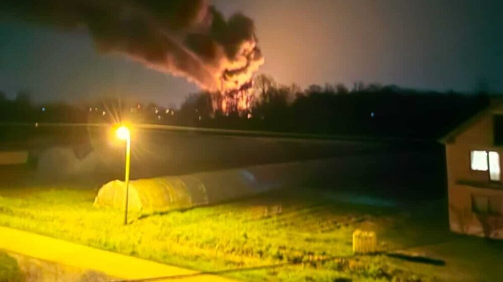 Eksplozije i požar u Maloj Vranjskoj kod Šapca uznemirile građane 1