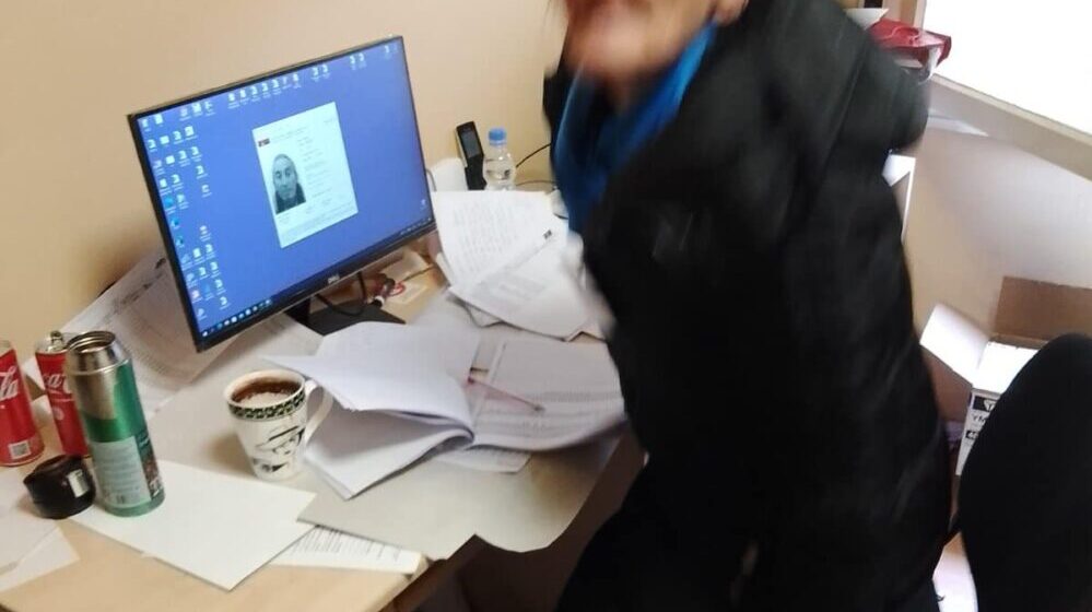 Incident na biračkom mestu u Šapcu 1