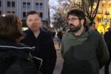 IMG_0023 Zašto ste nas zvali: Demonstranti odbijali apele čelnika koalicije Moramo da se raziđu sa protesta ispred RIK (VIDEO, FOTO) 8