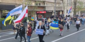 Građani na Trgu republike u Beogradu pozvali na mir i prestanak rata u Ukrajini (VIDEO) 4