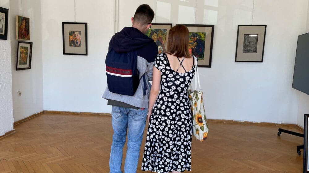 U Galeriji NKC otvorena izložba slikara Željka Markovića 1