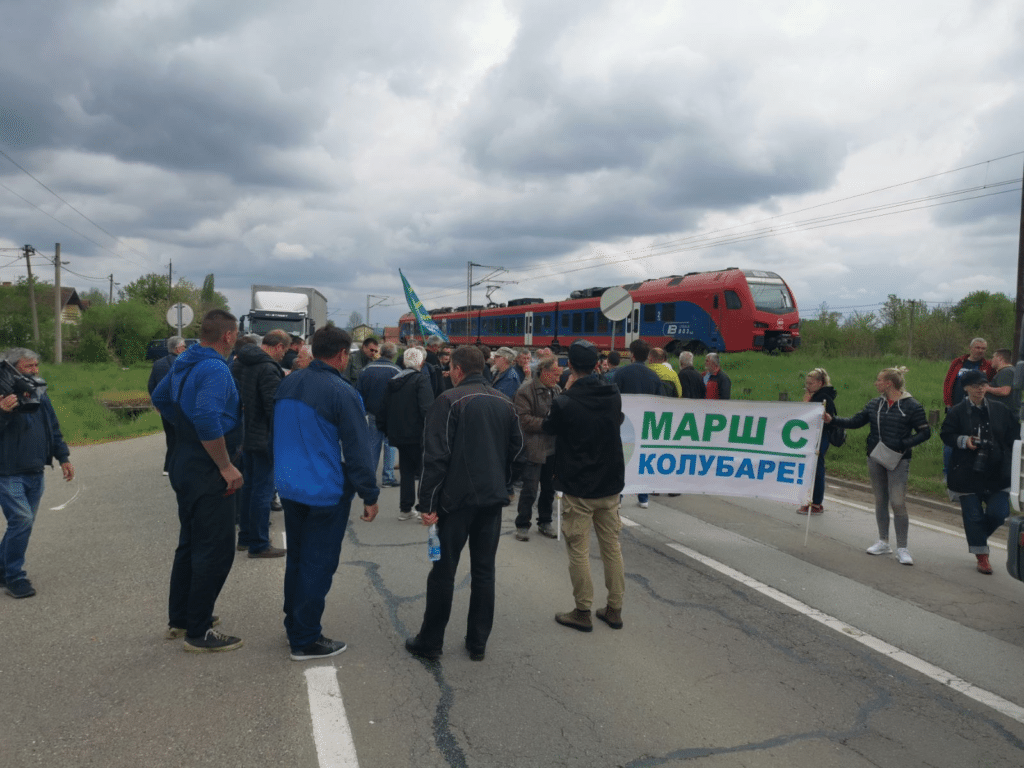 Žute mrlje na jagodama: Protest protiv istraživanja litijuma u okolini Valjeva 5