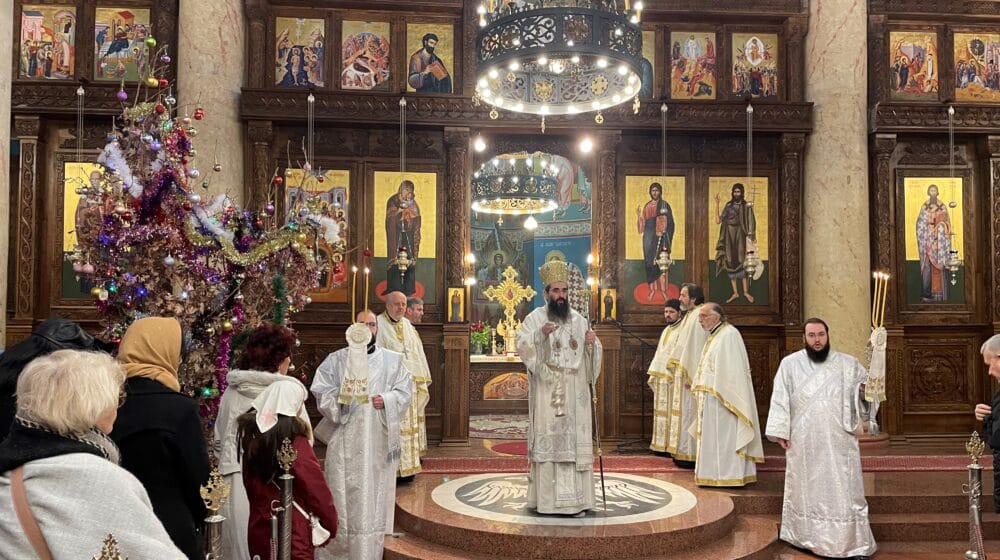 Rasprored bogosluženja u Sabornoj crkvi u Nišu tokom Uskrsa 1