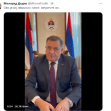 Dodik otvorio Tviter nalog, želi "razmenu mišljenja" sa svima 13