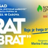 Tribina “RAT i ‘BRAT’ – Koja je Tvoja crvena linija?” 9. maja u Novom Sadu 2