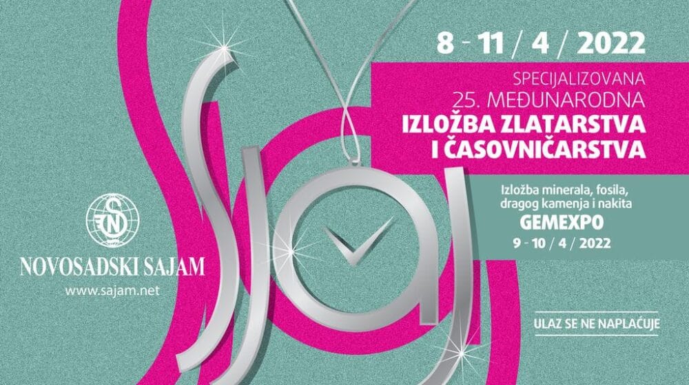 Izložba zlatarstva i časovničarstva od petka na Novosadskom sajmu 1
