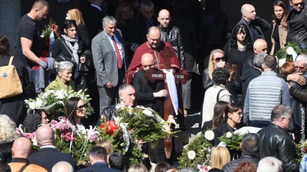 Branko Gogić sahranjen na Centralnom groblju u Beogradu 1