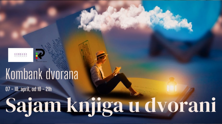 Sajam knjiga u Kombank dvorani od 7. do 10. aprila, ulaz slobodan 1