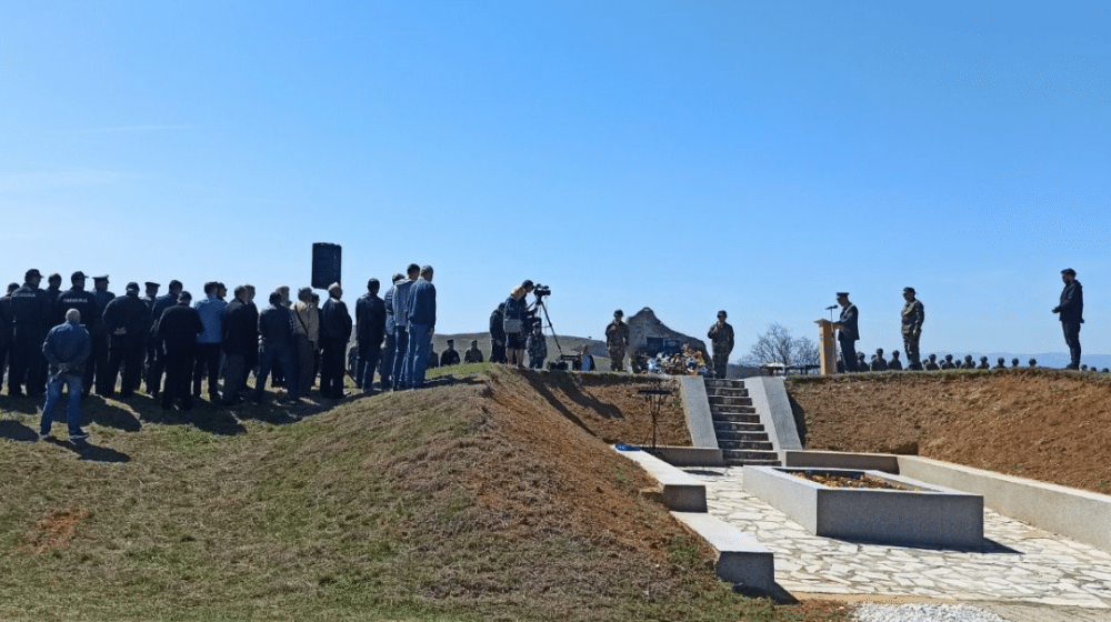 Sećanje na stradale oficire i vojnike u selu Reljan kod Preševa 1