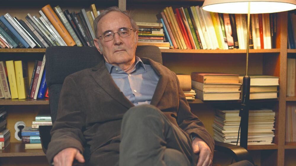 Promocija knjige „Protivnarodni osmeh" Tibora Varadija u Novom Sadu 1