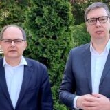 Visoki predstavnik u BiH Kristijan Šmit danas sa predsednikom Srbije Aleksandrom Vučićem 4