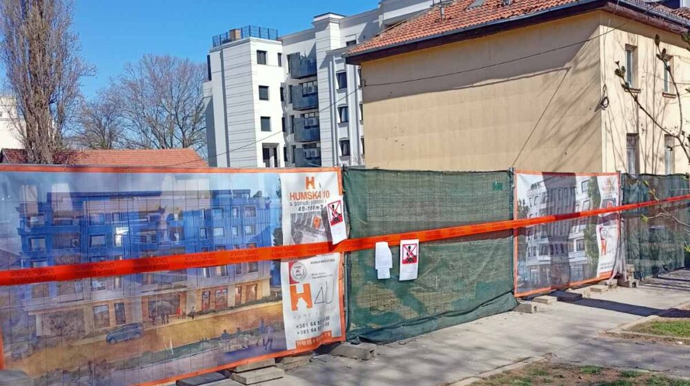 Inspekcija zatvorila gradilište u Humskoj ulici 1