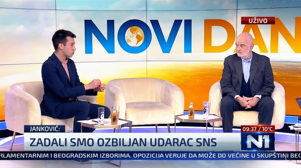 "Opoziciju u Beogradu kaznio izborni sistem": Janković i Veselinović o tome ko bi sa kim mogao u glavnom gradu 1