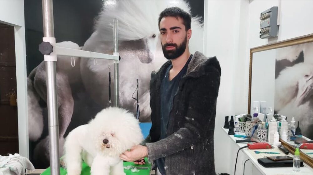 Lazar Jocić je vlasnik jedinog salona u Zaječaru za sređivanje kućnih ljubimaca 1