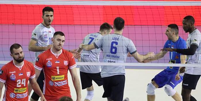 Odbojkaši Spartaka pobedili aktuelnog prvaka Srbije ekipu Vojvodine 1