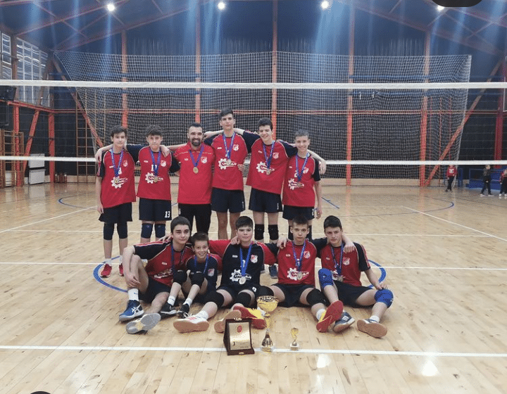 Zrenjaninski mladi odbojkaši šampioni Vojvodine 1